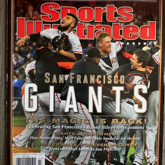 Sports Illustrated San Francisco Giants Magazine - Picture 1 of 11